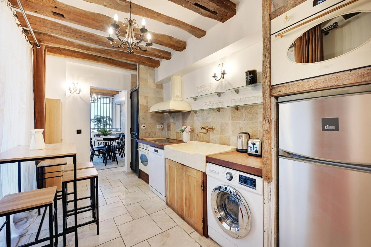 Elegant Apartment - 2Br-7P - Quartier Latin Parijs Buitenkant foto
