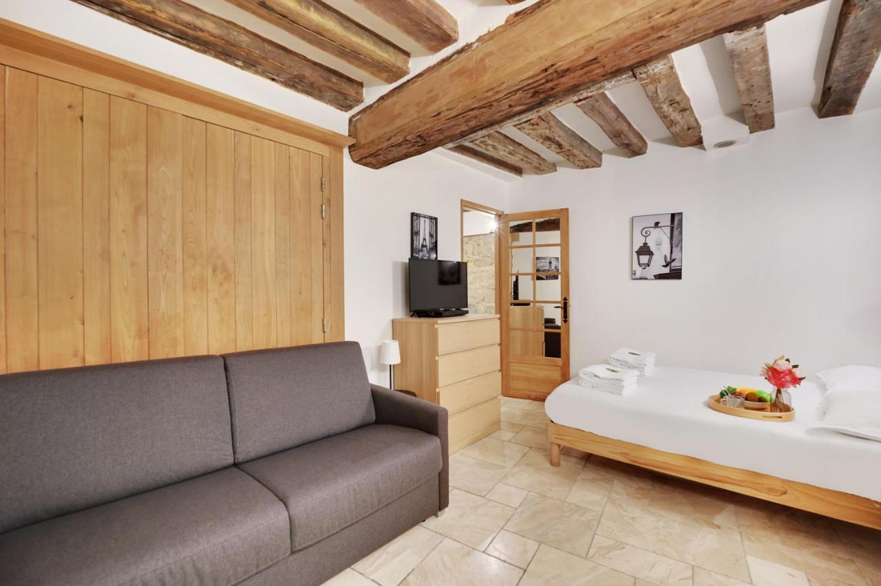 Elegant Apartment - 2Br-7P - Quartier Latin Parijs Buitenkant foto