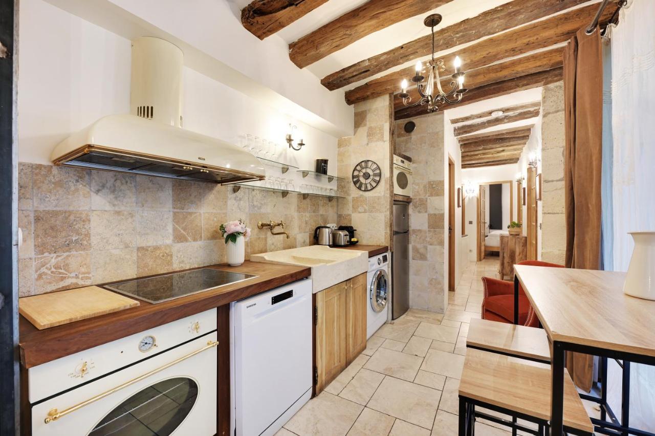 Elegant Apartment - 2Br-7P - Quartier Latin Parijs Buitenkant foto